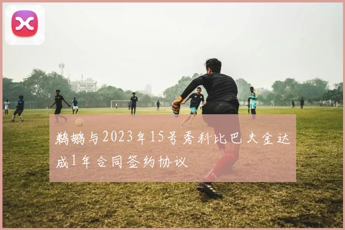 鹈鹕与2023年15号秀科比巴夫金达成1年合同签约协议